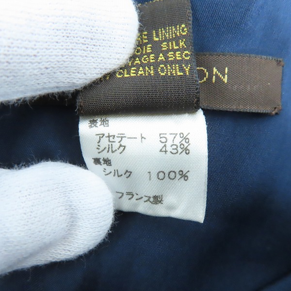 実際に弊社で買取させて頂いたLOUIS VUITTON/ルイヴィトン ノースリーブ ドレス/ワンピース 38の画像 3枚目