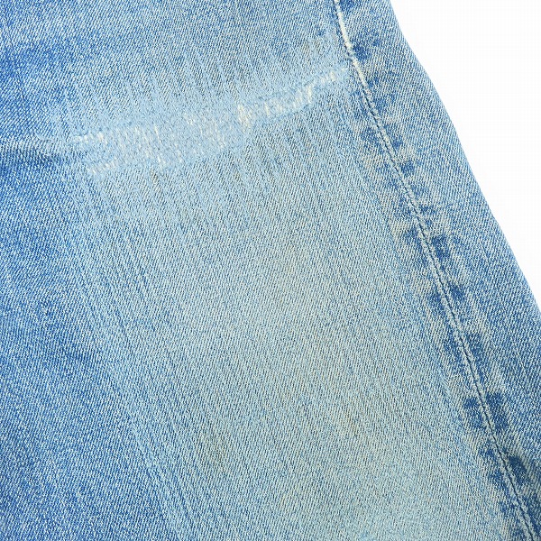 実際に弊社で買取させて頂いたLEVI'S/リーバイス ヴィンテージ 501 66前期 ボタン裏刻印6/点々 ボタンフライデニムパンツの画像 6枚目
