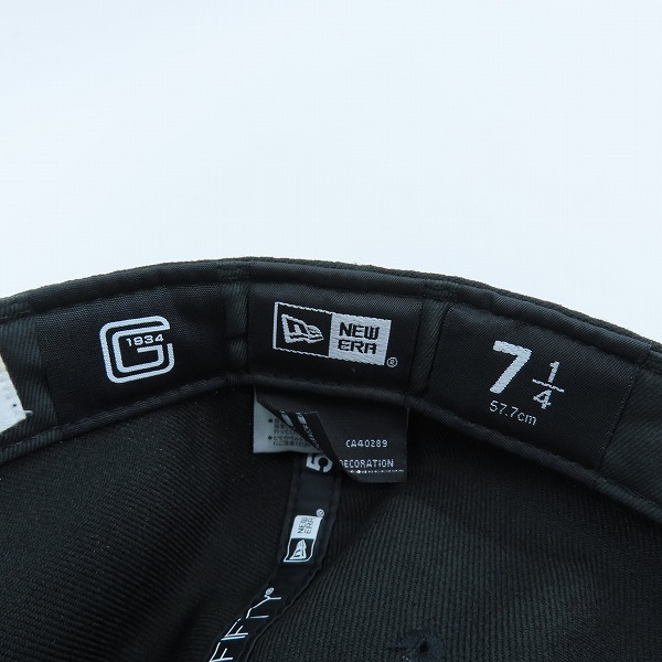 実際に弊社で買取させて頂いたNEW ERA/ニューエラ×読売ジャイアンxタカヒロミヤシタザソロイスト YGロゴ ベースボール キャップ 7-1/4の画像 5枚目