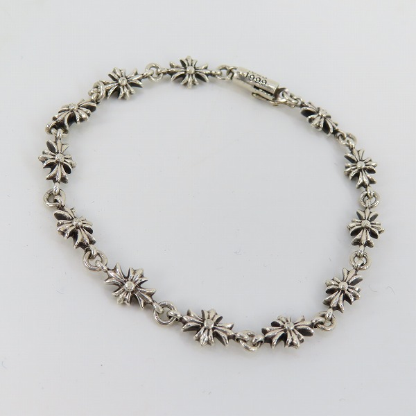 実際に弊社で買取させて頂いたCHROME HEARTS/クロムハーツ タイニーE CHプラス ブレスレット 12リンク