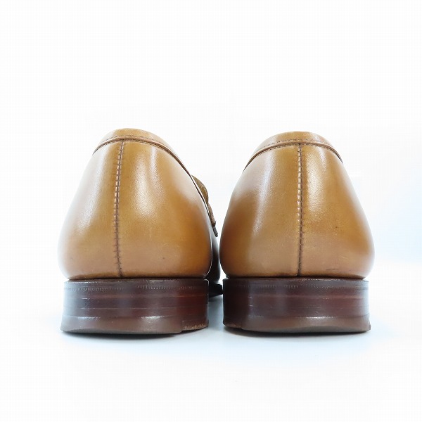 実際に弊社で買取させて頂いたCROCKETT＆JONES/クロケット＆ジョーンズ ハンドグレードライン コインローファー 5749/5.5の画像 1枚目