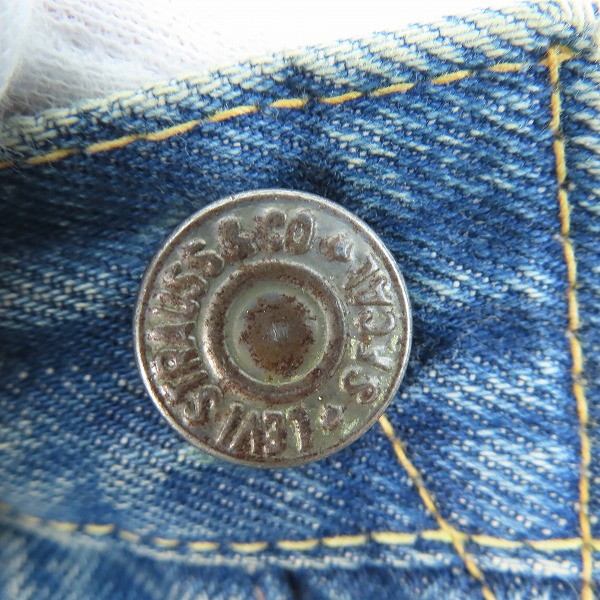 実際に弊社で買取させて頂いたLEVIS/リーバイス  ボタン刻印J/ヴィンテージ/ビンテージ デニムパンツの画像 3枚目