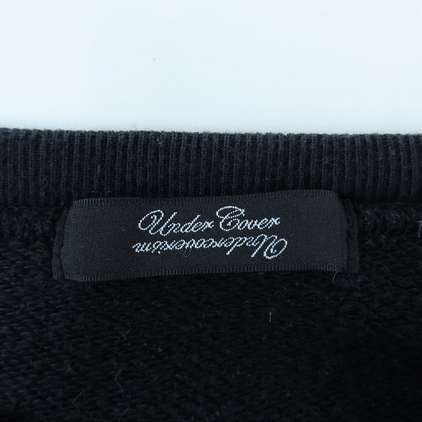 実際に弊社で買取させて頂いたUNDER COVER/アンダーカバー 16AW PSYCHO SWEAT フロントプリントクルーネックスウェット UCQ9810/4の画像 2枚目