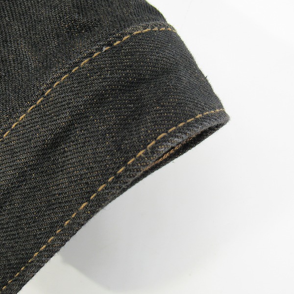 実際に弊社で買取させて頂いたLevi’s × STUSSY/リーバイス ×ステューシー Crispy Rinse Trucker Jacket PC9-A8326-0001/Lの画像 8枚目