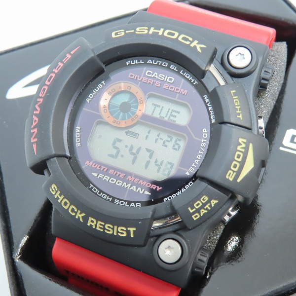 実際に弊社で買取させて頂いたG-SHOCK/Gショック FROGMAN/フロッグマン '05年モデル トリプルクラウン GW-200TC-4JR