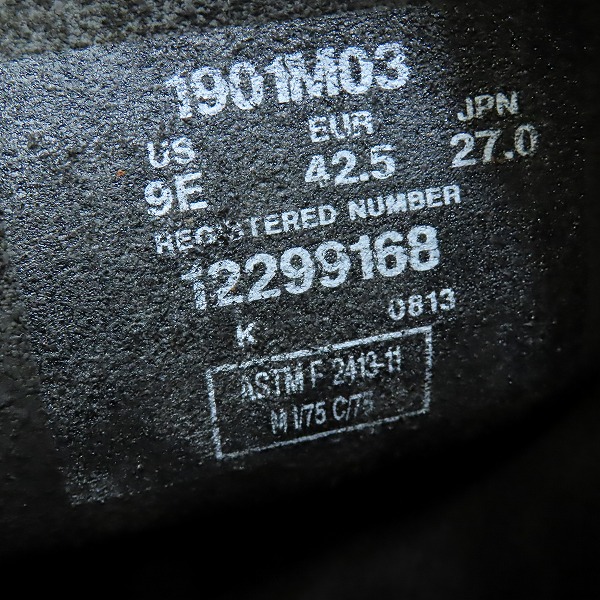 実際に弊社で買取させて頂いたCHIPPEWA/チペワ E width エンジニアブーツ 1901M03/27の画像 6枚目