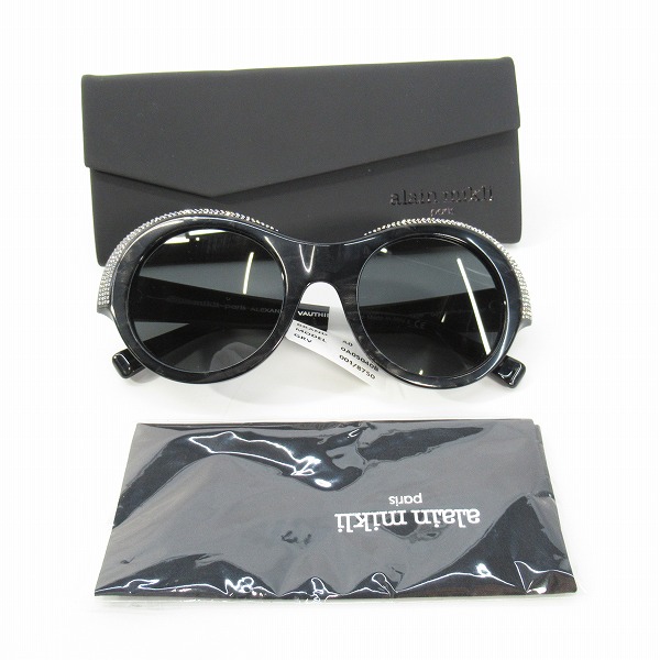 実際に弊社で買取させて頂いた【未使用】alain mikli×Alexandre Vauthier/アランミクリ×アレクサンドル ボーディエ Roselyne サングラス 0A05040Bの画像 9枚目