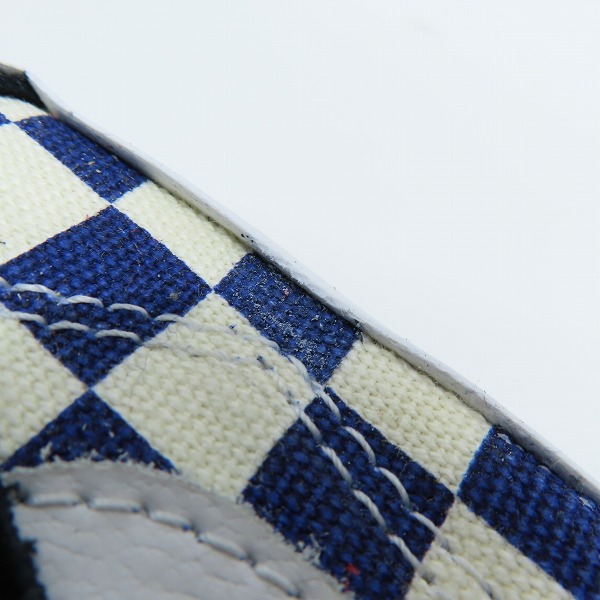 実際に弊社で買取させて頂いたVANS バンズ OFF THE WALL/オフ ザ ウォール ブロックチェック ローカットスニーカー T375/8の画像 7枚目