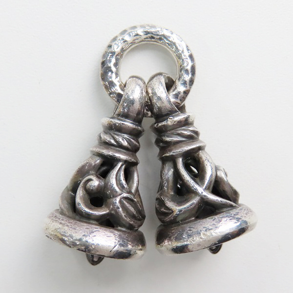 実際に弊社で買取させて頂いたLEONARD KAMHOUT/レナードカムホート 2クレーンベル ペンダント M の画像 2枚目