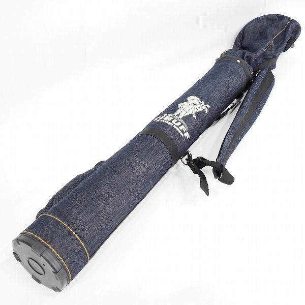 実際に弊社で買取させて頂いたEVISU GOLF/エヴィスゴルフ/エビス デニム 2分割 クラブケースの画像 1枚目