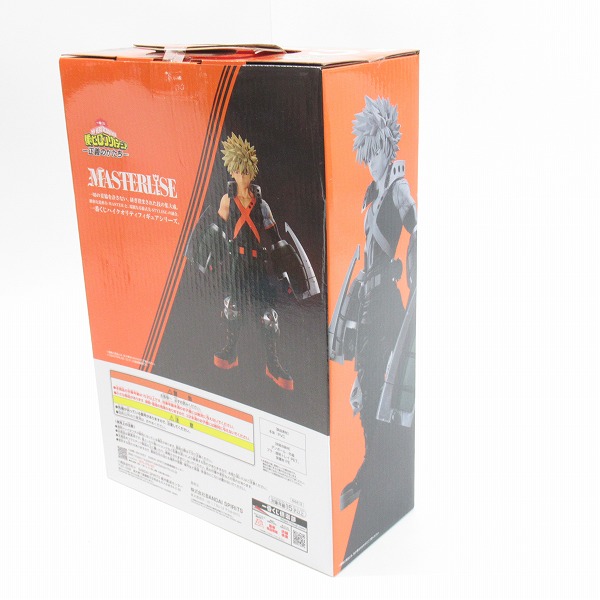 実際に弊社で買取させて頂いた(1)【未開封】バンダイスピリッツ 一番くじ 僕のヒーローアカデミア正義のかたち C賞 爆豪勝己 MASTERLISE フィギュアの画像 2枚目