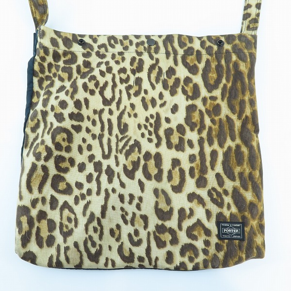 実際に弊社で買取させて頂いたPORTER/ポーター 85周年 レオパード ショルダーバッグ