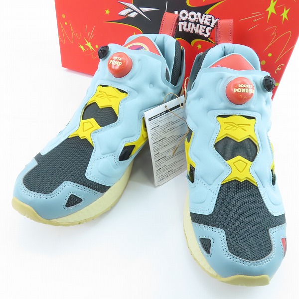 実際に弊社で買取させて頂いた【未使用】Reebok/リーボック Looney Tunes Instapump Fury 95/ルーニー チューンズ インスタポンプフューリー95 GZ4948/26