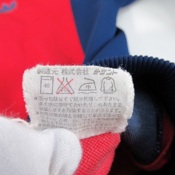 実際に弊社で買取させて頂いたadidas/アディダス DESCENTE/デサント社製 60s-70s/ヴィンテージ ジャージ/トラックジャケット/Mの画像 5枚目