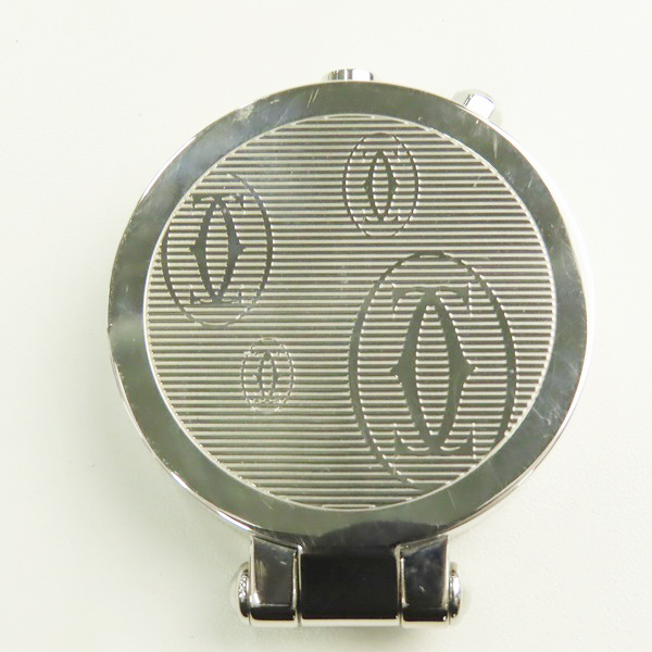 実際に弊社で買取させて頂いたCartier/カルティエ QZ  ハッピースデー トラベルクロック 時計 W0100073【動作未確認】の画像 2枚目