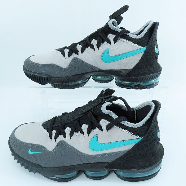 実際に弊社で買取させて頂いたATMOS×NIKE/アトモス×ナイキ LEBRON XVI LOW AC Clear Jade レブロン16 クリアジェイド CD9471-003/26の画像 3枚目