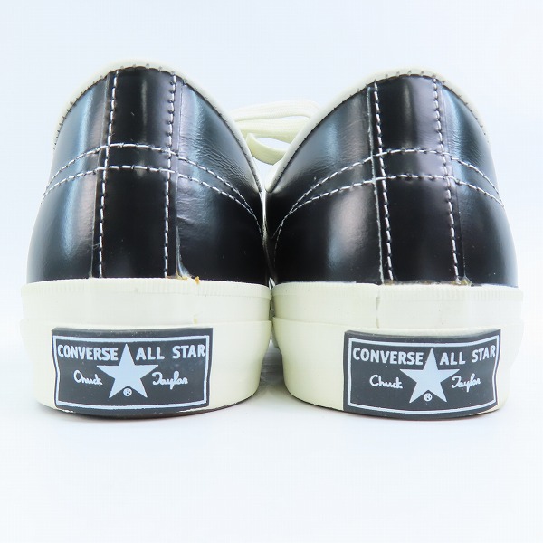 実際に弊社で買取させて頂いたCONVERSE/コンバース JACK STAR RETRO /ジャックスター レトロ ブラック/ホワイト/8の画像 1枚目