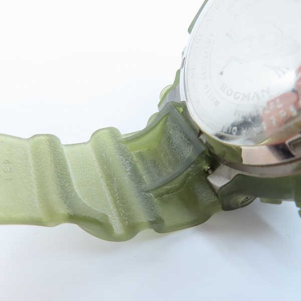 実際に弊社で買取させて頂いたG-SHOCK/Gショック FROGMAN/フロッグマン MEN IN SMOKE/メンインスモーク DW-8200MS-8T【動作未確認】の画像 4枚目