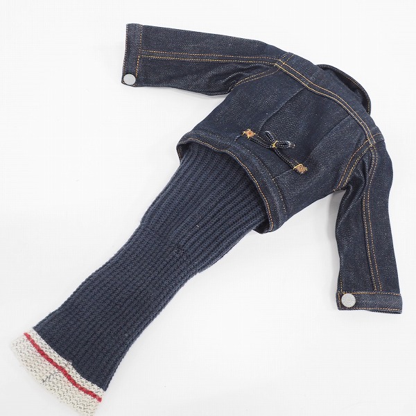 実際に弊社で買取させて頂いたEVISU GOLF/エヴィスゴルフ/エビス デニムジャケット型 ドライバー/1w用ヘッドカバーの画像 1枚目