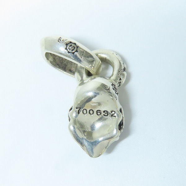 実際に弊社で買取させて頂いた【ギャラ付】STARLINGEAR/スターリンギア Micro Devil/マイクロ ニューデビル スカル ペンダントの画像 2枚目