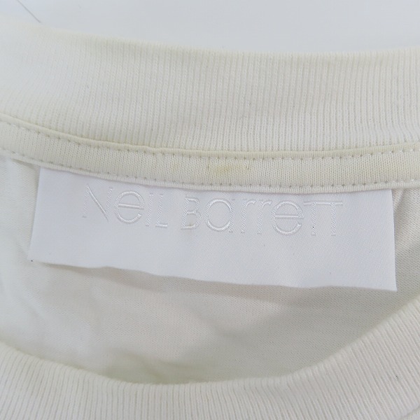 実際に弊社で買取させて頂いたNEIL BARRETT/ニールバレット 21SS サンダーボルト 半袖Tシャツ PBJT897S Q514S/Mの画像 2枚目