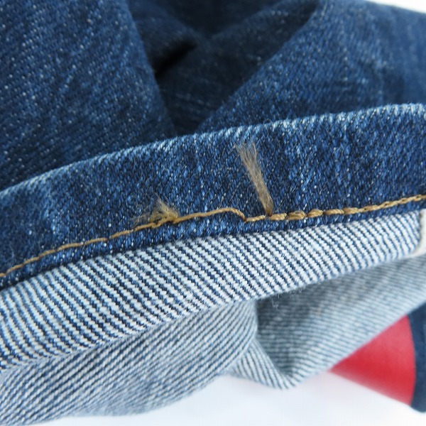 実際に弊社で買取させて頂いたEVISU/エヴィス ハーフメニーポケット デニムパンツ/30の画像 8枚目