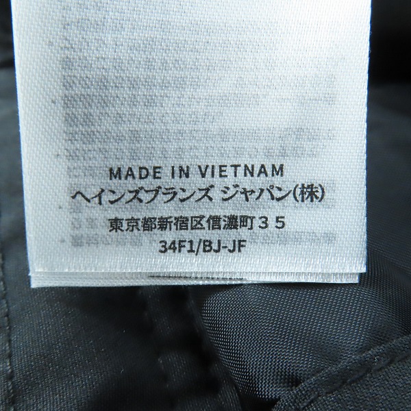 実際に弊社で買取させて頂いたChampion/チャンピオン 撥水 中綿ウォーマージャケット/パーカー C3-SS610/XLの画像 4枚目