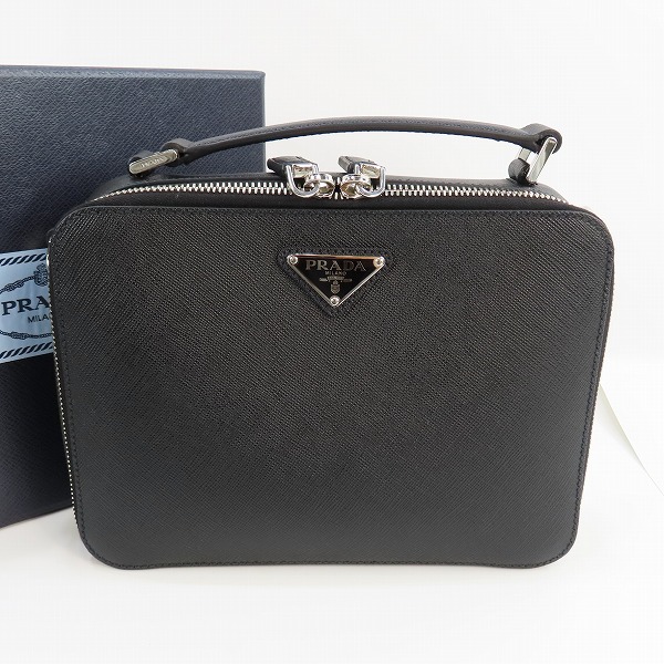実際に弊社で買取させて頂いたPRADA/プラダ ブリック サフィアーノレザー バッグ 2VH069