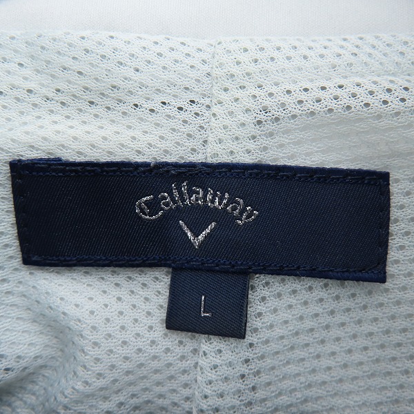 実際に弊社で買取させて頂いたCallaway/キャロウェイ ゴルフウェア ストレッチ ジャケット 241-9210502/Lの画像 2枚目