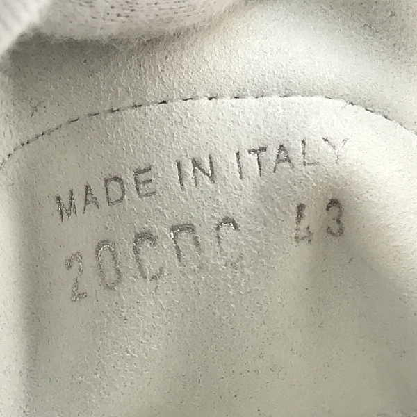 実際に弊社で買取させて頂いたDior/ディオール オブリーク PVC×ラバー ローカット スニーカー20CDC/43の画像 5枚目