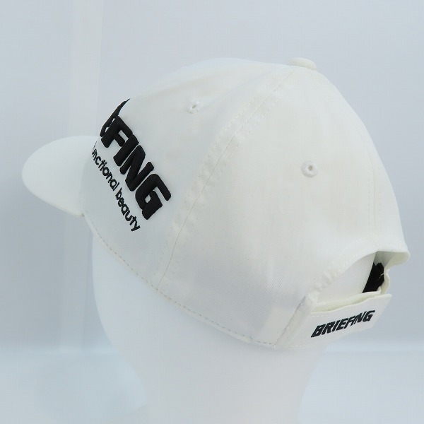 実際に弊社で買取させて頂いたBRIEFING/ブリーフィング ゴルフ WR ROUND LOGO CAP/キャップ BRG213M72の画像 2枚目