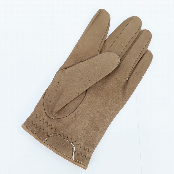 実際に弊社で買取させて頂いたKith×TaylorMade/キス×テーラーメイド MADE TP GOLF GLOVE ゴルフグローブ ブラウン/23～24cm/Mの画像 1枚目