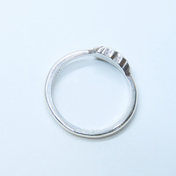 実際に弊社で買取させて頂いたCHROME HEARTS/クロムハーツ バブルガムリング ｗ/CHロゴ 5.5号の画像 5枚目