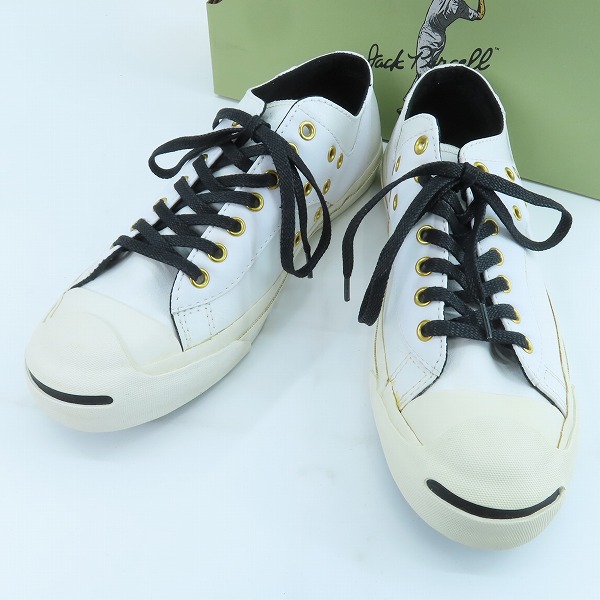 実際に弊社で買取させて頂いたCONVERSE/コンバース JACK PURCELL/ジャックパーセル RLY X-ENAMEL 1B063/27