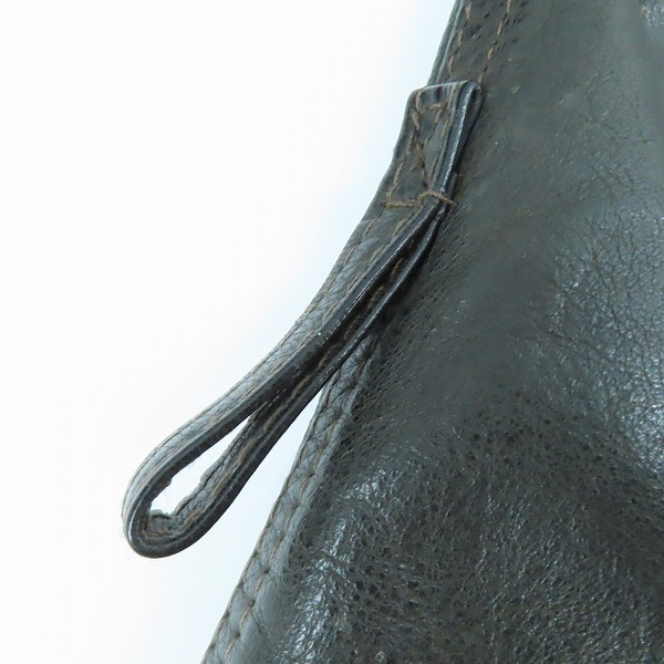 実際に弊社で買取させて頂いたBelstaff/ベルスタッフ 牛革 レザー PANTHER/パンサー ライダースジャケット/XLの画像 7枚目