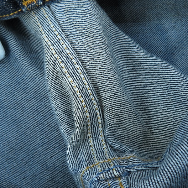 実際に弊社で買取させて頂いたLEVIS/リーバイス ヴィンテージ復刻  501 553刻印 ボタンフライ デニムパンツ/ジーンズ W34L32の画像 9枚目