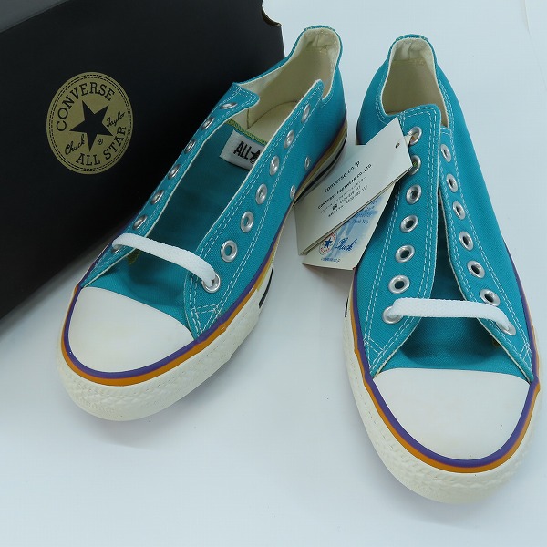 実際に弊社で買取させて頂いたCONVERSE/コンバース ALL STAR SURFIES OX ターコイズ 1B369/27