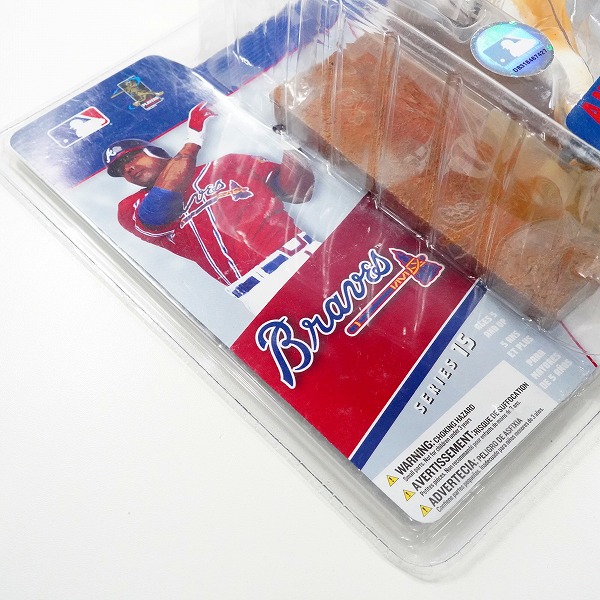 実際に弊社で買取させて頂いた【未開封】McFARLANE TOYS/マクファーレントイズ アトランタ・ブレーブス #25 ANDRUW JONES アンドリュー・ジョーンズの画像 6枚目