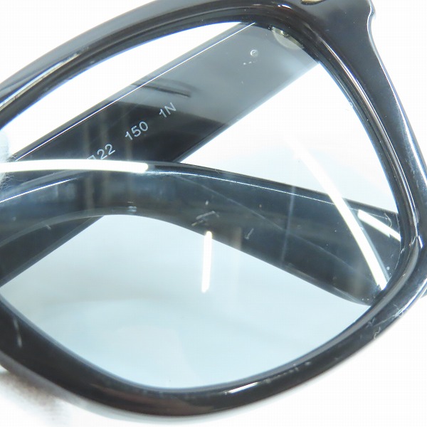 実際に弊社で買取させて頂いたRay-Ban/レイバン WAYFARER/ウェイファーラー サングラス/アイウェア RB2140-F 601/R5の画像 7枚目