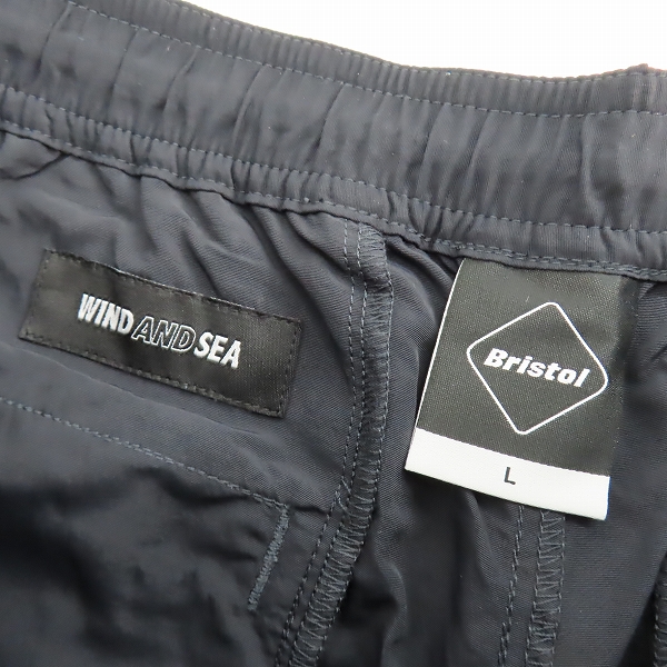 実際に弊社で買取させて頂いた【未使用】F.C.Real Bristol×WIND AND SEA/エフシーレアルブリストル×ウィンダンシー PRACTICE LONG PANTS/FCRB-192116/Lの画像 2枚目