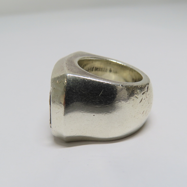 実際に弊社で買取させて頂いたCHROME HEARTS/クロムハーツ BIG PJ/ビッグピージェー ANGEL RING/エンジェルリング 8.5-10号の画像 2枚目