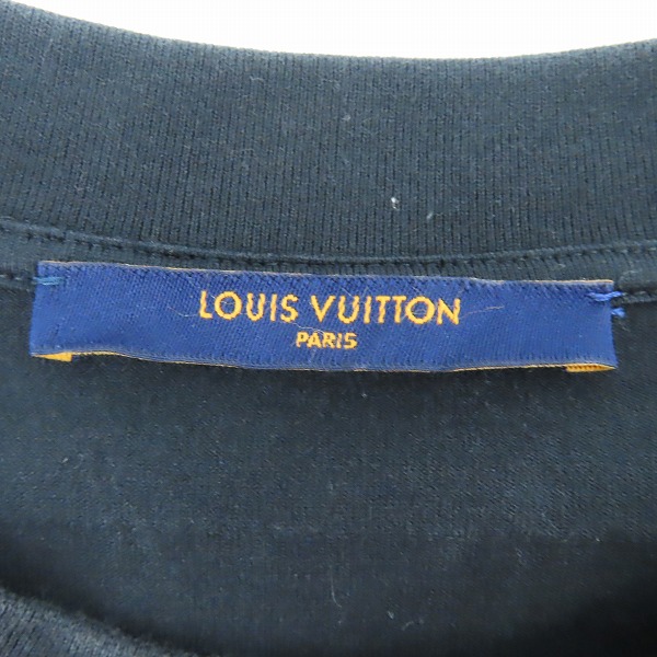 実際に弊社で買取させて頂いたLOUIS VUITTON/ルイヴィトン 22SS CRAFTMAN SHIP/クラフトマン シップ 半袖Tシャツ RM221 DT3 HMY61W/Sの画像 2枚目