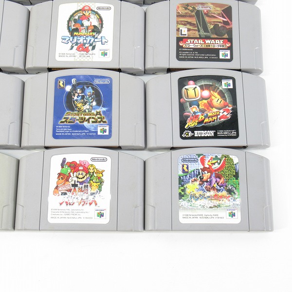 実際に弊社で買取させて頂いた【おまとめ】ニンテンドー64 ソフト ゼルダの伝説 ムジュラの仮面/ラストレジオンUX/スーパーマリオ64/ポケモンスタジアム 他の画像 4枚目