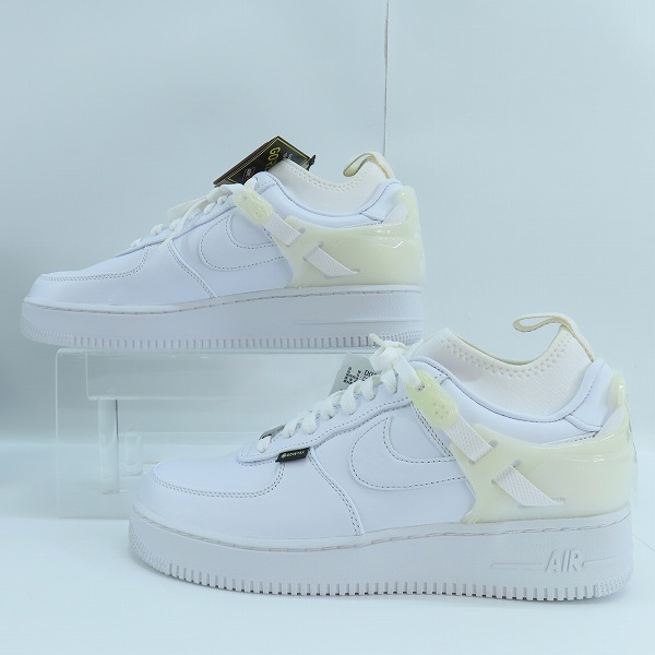実際に弊社で買取させて頂いたNIKE×UNDERCOVER/ナイキ×アンダーカバー AIR FORCE 1 LOW/エアフォース１ ロー ホワイト DQ7558-101/27.5の画像 3枚目