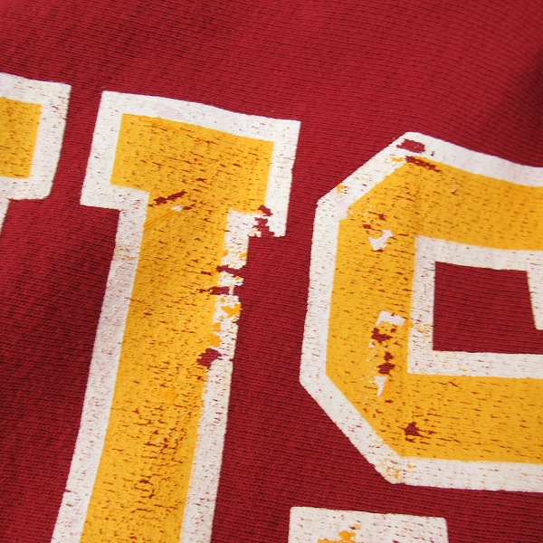 実際に弊社で買取させて頂いたChampion/チャンピオン USC REVERSE WEAVE sweat parka リバースウィーブ スウェット パーカー 赤単タグ 復刻 Mの画像 5枚目