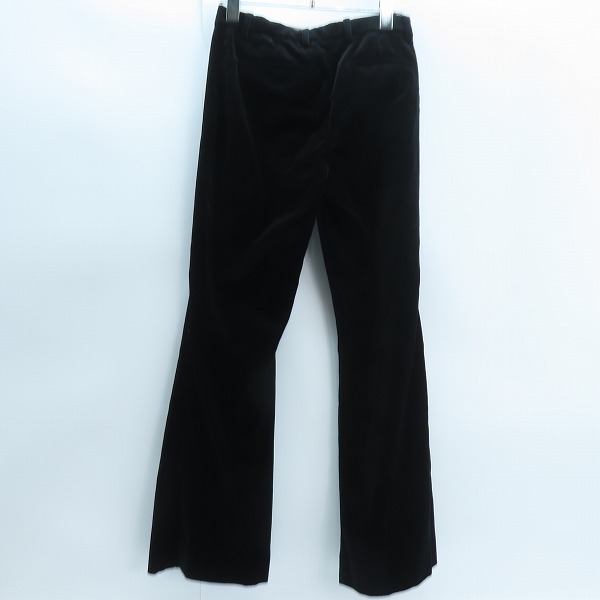 実際に弊社で買取させて頂いたETRO/エトロ ベルベット フレアパンツ D23-11560-0551/38の画像 1枚目