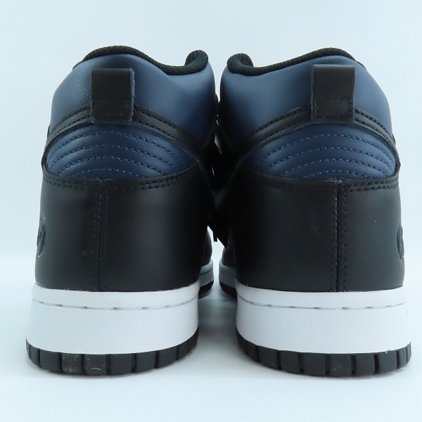 実際に弊社で買取させて頂いた【未使用】NIKE×FRAGMENT DESIGN/ナイキ×フラグメントデザイン DUNK HI/ダンク ハイ ミッドナイトネイビー DJ0383-400/27の画像 1枚目
