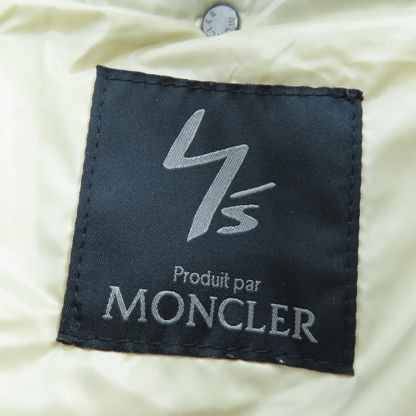 実際に弊社で買取させて頂いたY's×MONCLER/ワイズ×モンクレール ダウンジャケット 41320/00/69916 Z5HY272/2の画像 3枚目