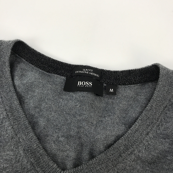実際に弊社で買取させて頂いたHUGO BOSS/ヒューゴボス Vネックニット Mの画像 6枚目