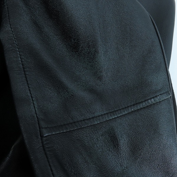 実際に弊社で買取させて頂いたURBAN RESEARCH/URiD/アーバンリサーチ  羊革/ラムレザー THERMOLITE/サーモライト 袖切替/スタジャン UM13-HN08001/Lの画像 7枚目